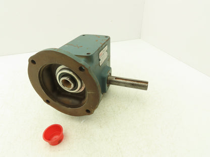 Dodge Tigear Q202Y010N140L1 Worm Gearbox 10:1 Reducer 2Hp 175rpm 140TC RH Output
