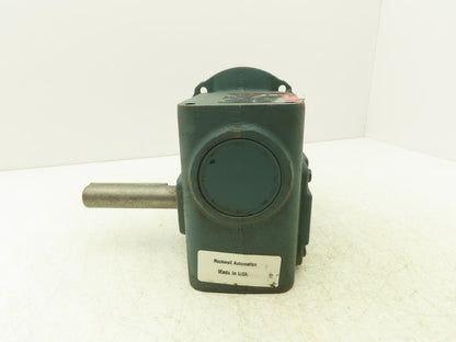 Dodge Tigear Q202Y020N056L1 Worm Gearbox 20:1 Reducer 1Hp 88rpm 56C RH Output