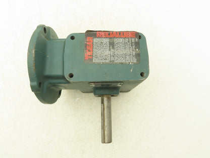 Dodge Tigear Q202Y020N056L1 Worm Gearbox 20:1 Reducer 1Hp 88rpm 56C RH Output