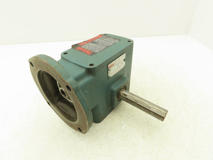 Dodge Tigear Q202Y020N056L1 Worm Gearbox 20:1 Reducer 1Hp 88rpm 56C RH Output