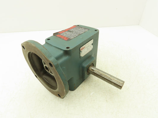 Dodge Tigear Q202Y020N056L1 Worm Gearbox 20:1 Reducer 1Hp 88rpm 56C RH Output