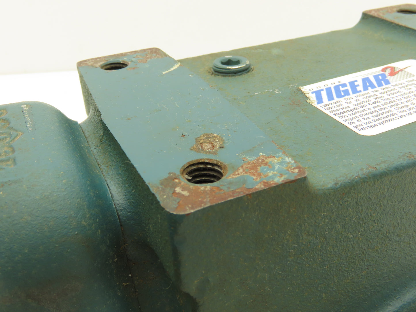 Dodge Tigear 2 20Q20R56 Worm Gearbox 20:1 Reducer 1.3Hp 88rpm 56C RH Output