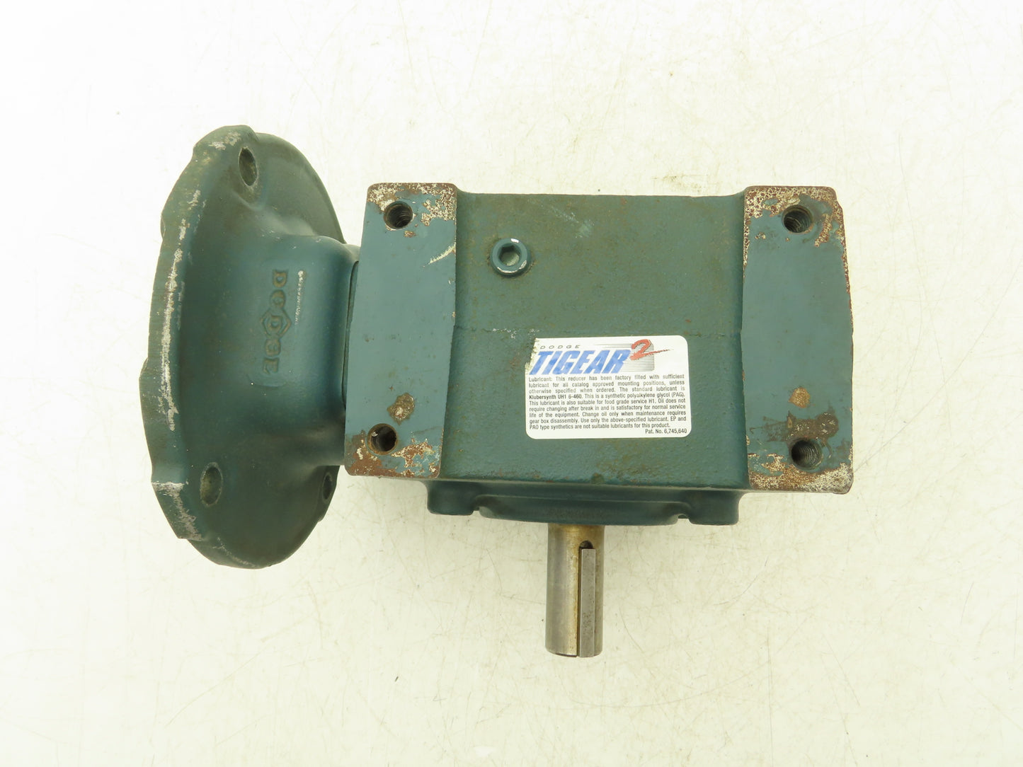 Dodge Tigear 2 20Q20R56 Worm Gearbox 20:1 Reducer 1.3Hp 88rpm 56C RH Output