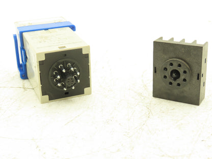 CHNT JSS48A Time Delay Relay 4-Digit 3 Time Ranges Configurable Lot of 6