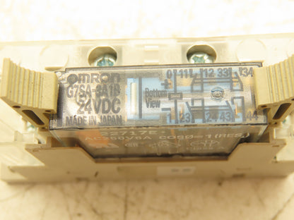 Omron G7SA-3A1B Relay W/Base 6A 30vdc 250vac 24v Coil Lot of 15