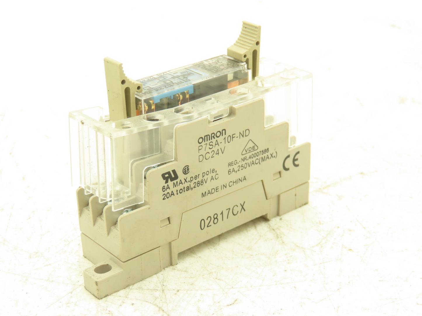 Omron G7SA-3A1B Relay W/Base 6A 30vdc 250vac 24v Coil Lot of 15