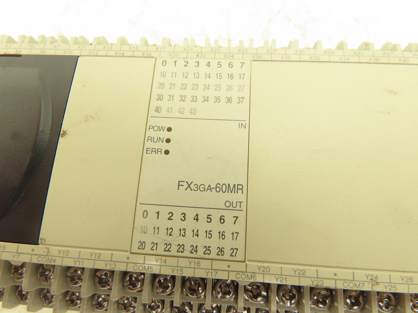 Mitsubishi Electric FX3GA-60MR-CM MELSEC Programmable Logic Controller 100-240V