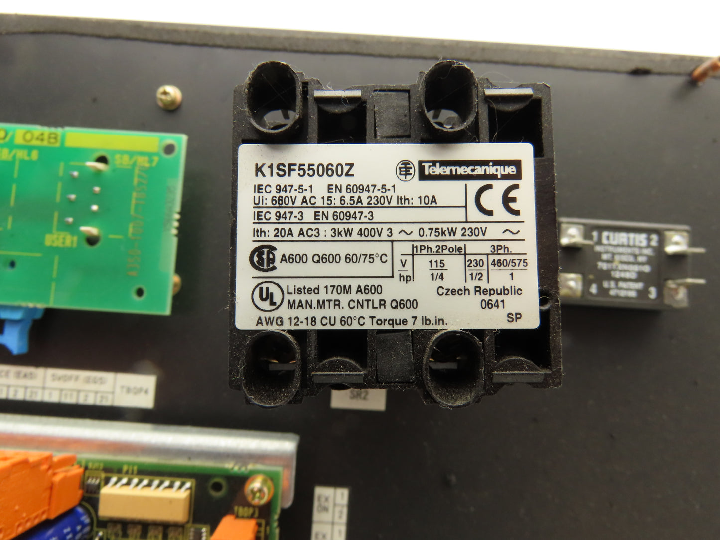 Fanuc A05B-2452-C151 CNC HMI Control Panel Push Button With E-Stop & Key