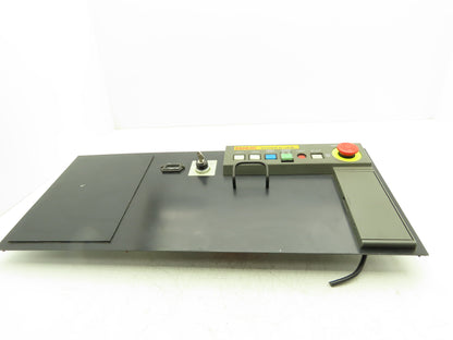 Fanuc A05B-2452-C151 CNC HMI Control Panel Push Button With E-Stop & Key
