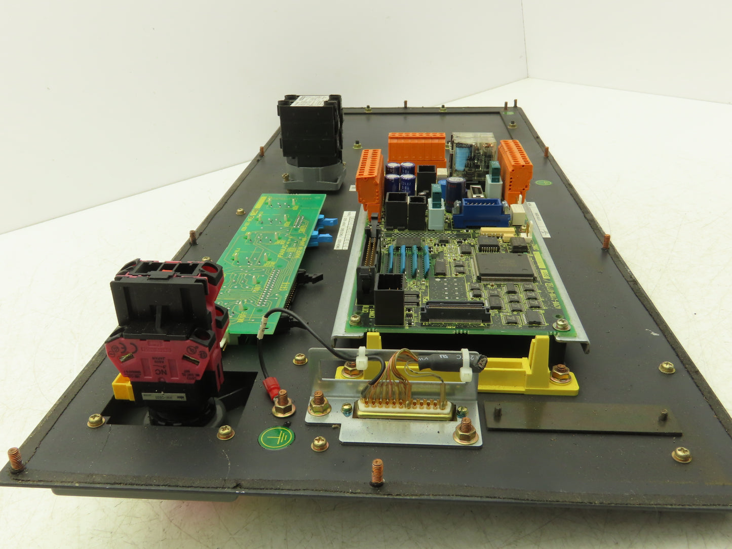 Fanuc A05B-2452-C151 CNC HMI Control Panel Push Button With E-Stop & Key