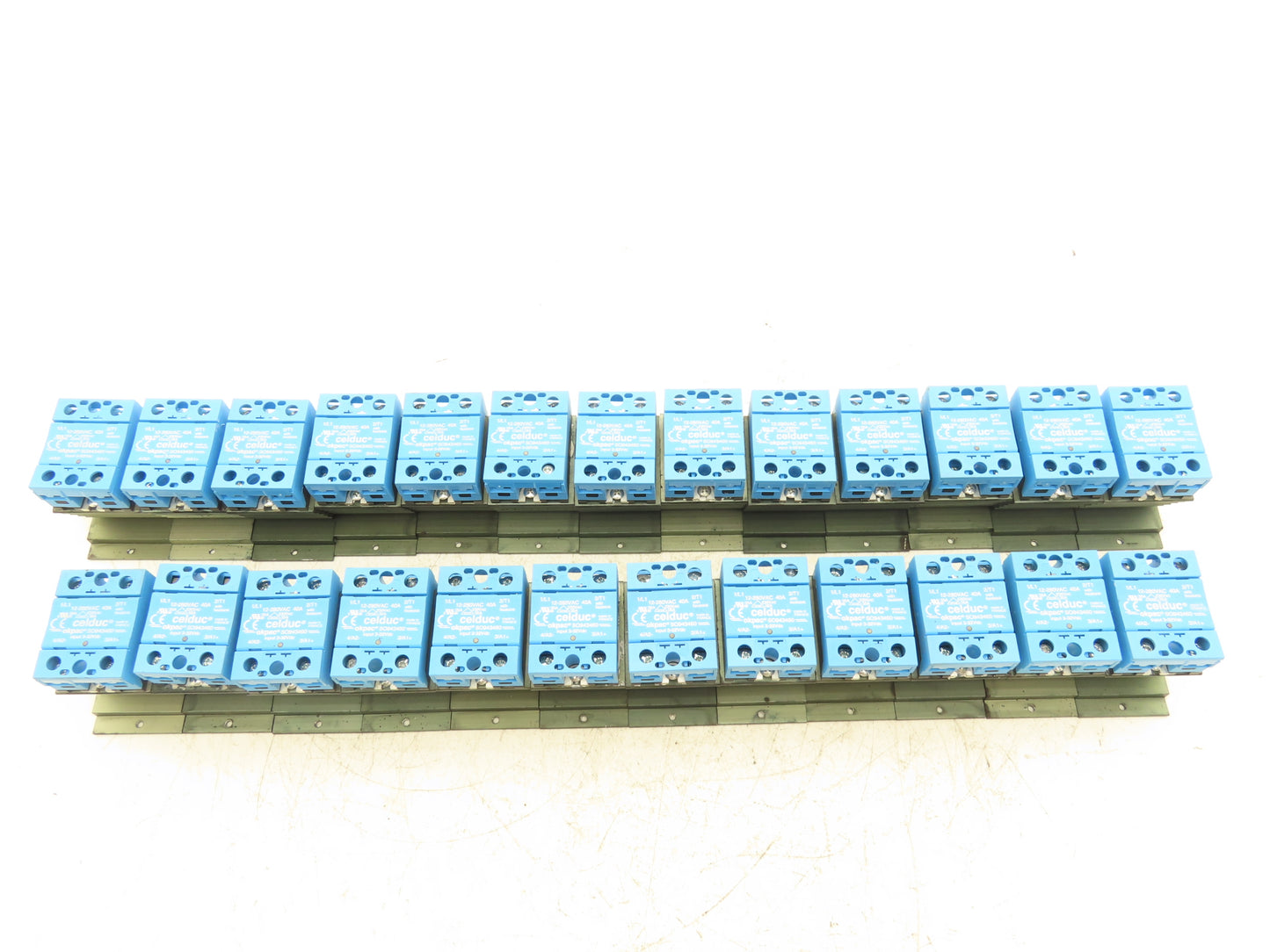 Celduc SO943460 Solid State Relay 40A 12-280VAC 12VDC With Heatsink Lot of 25