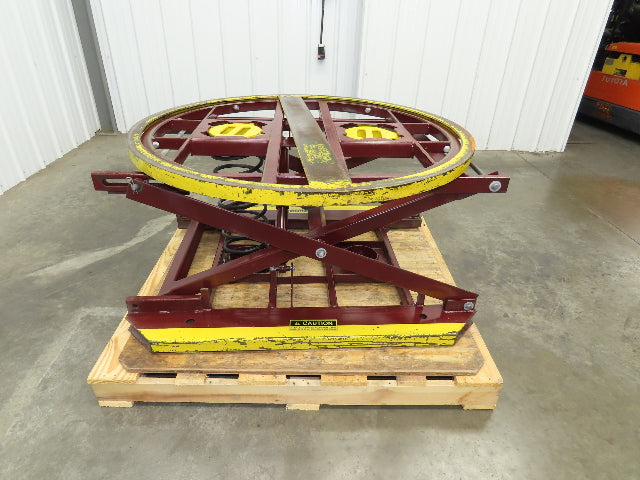 Southworth PP360 Pallet Level Loader 43-3/4" Round Top 23" Lift Height