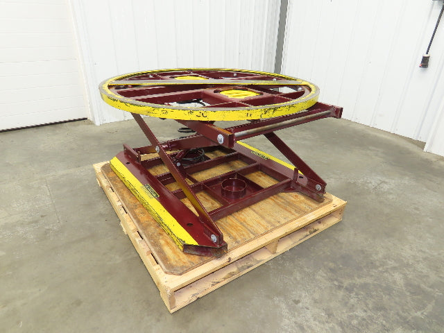 Southworth PP360 Pallet Level Loader 43-3/4" Round Top 23" Lift Height
