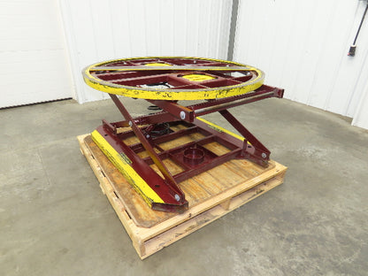 Southworth PP360 Pallet Level Loader 43-3/4" Round Top 23" Lift Height