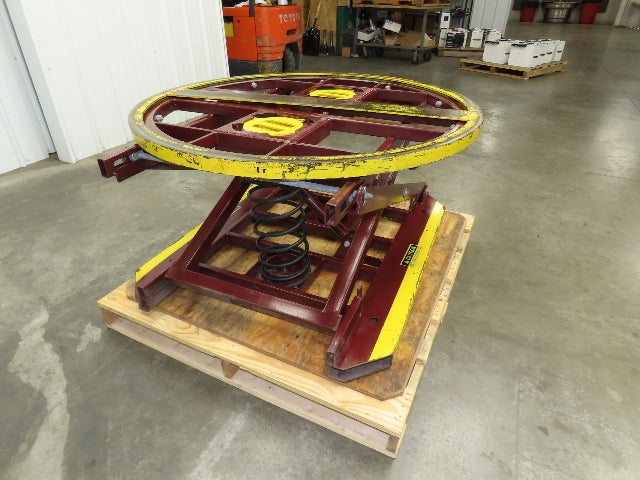 Southworth PP360 Pallet Level Loader 43-3/4" Round Top 23" Lift Height