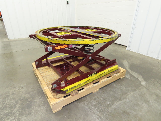 Southworth PP360 Pallet Level Loader 43-3/4" Round Top 23" Lift Height