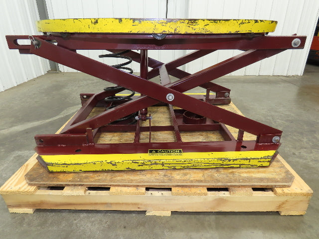 Southworth PP360 Pallet Level Loader 43-3/4" Round Top 23" Lift Height