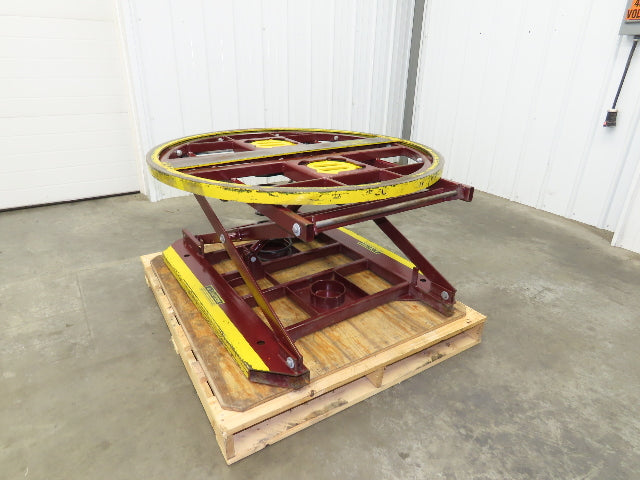 Southworth PP360 Pallet Level Loader 43-3/4" Round Top 23" Lift Height