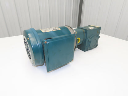 Reliance P14H1448H Gearmotor 20:1 Tigear Reducer 88rpm 1Hp 230/460V 143TC LH