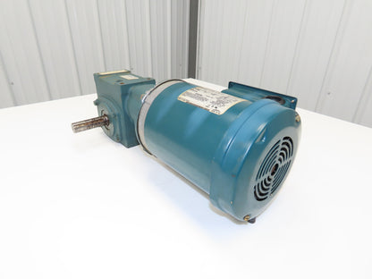 Reliance P14H1448H Gearmotor 20:1 Tigear Reducer 88rpm 1Hp 230/460V 143TC LH