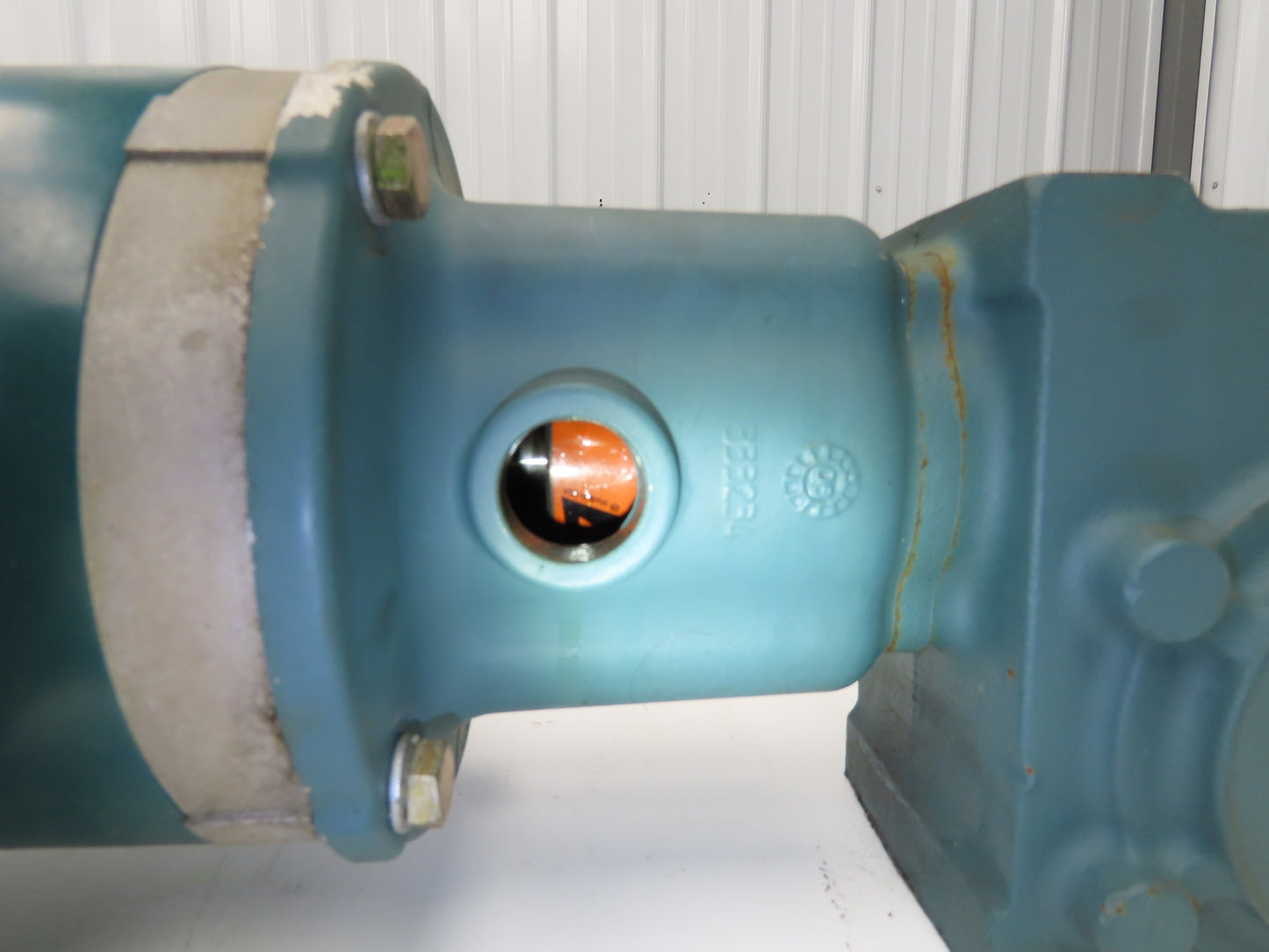 Reliance P14H1448H Gearmotor 20:1 Tigear Reducer 88rpm 1Hp 230/460V 143TC LH