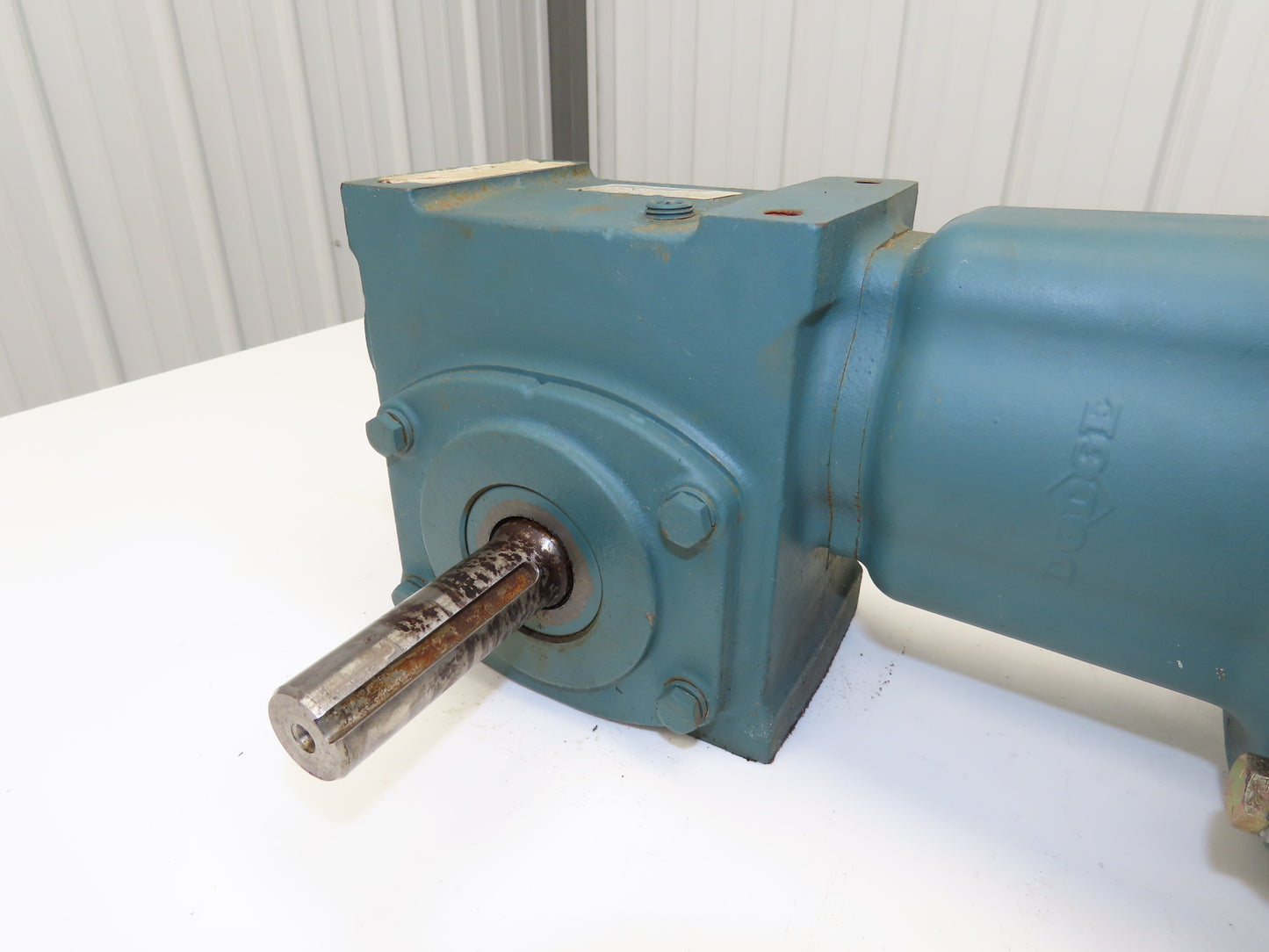 Reliance P14H1448H Gearmotor 20:1 Tigear Reducer 88rpm 1Hp 230/460V 143TC LH