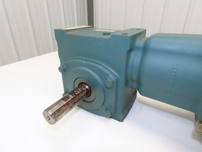 Reliance P14H1448H Gearmotor 20:1 Tigear Reducer 88rpm 1Hp 230/460V 143TC LH