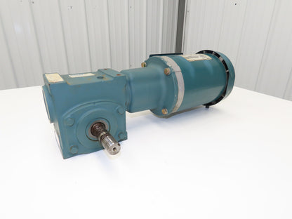 Reliance P14H1448H Gearmotor 20:1 Tigear Reducer 88rpm 1Hp 230/460V 143TC LH