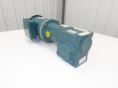 Reliance P14G9256H Gearmotor 12:1 Tigear Reducer 144rpm 1Hp 230/460V 143TC LH