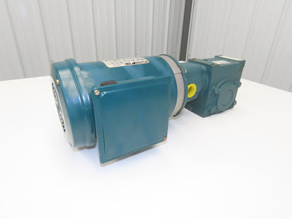 Reliance P14G9256H Gearmotor 12:1 Tigear Reducer 144rpm 1Hp 230/460V 143TC LH