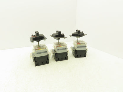 Allen Bradley 194R-NJ030P3 Fused Disconnect Switch 30A 600VAC 3Ph Lot of 3