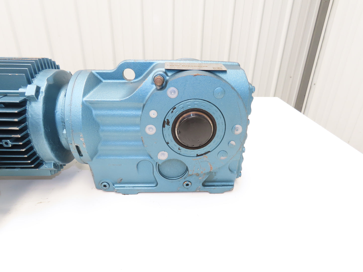 Sew Eurodrive KAZ57DT100LS4 Gearmotor 45rpm 38.5:1 3Hp 230/460V 1.5"Hollow Shaft