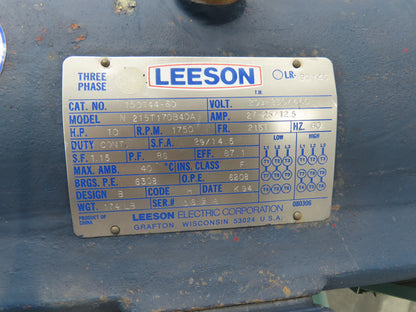 Champion HR10-12 Piston Air Compressor Pump 33CFM 25Hp 230/460V 3Ph 120G Tank