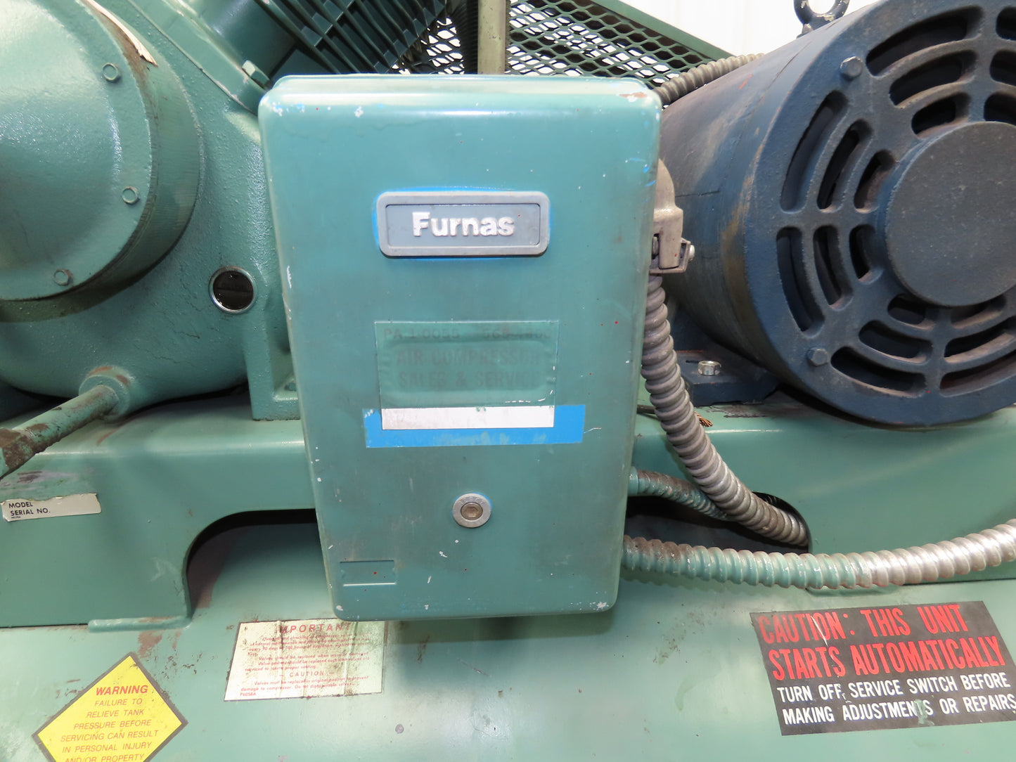 Champion HR10-12 Piston Air Compressor Pump 33CFM 25Hp 230/460V 3Ph 120G Tank