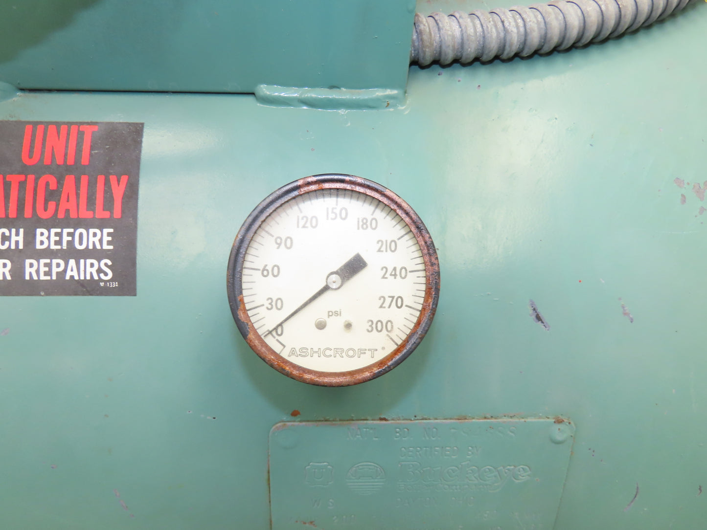 Champion HR10-12 Piston Air Compressor Pump 33CFM 25Hp 230/460V 3Ph 120G Tank