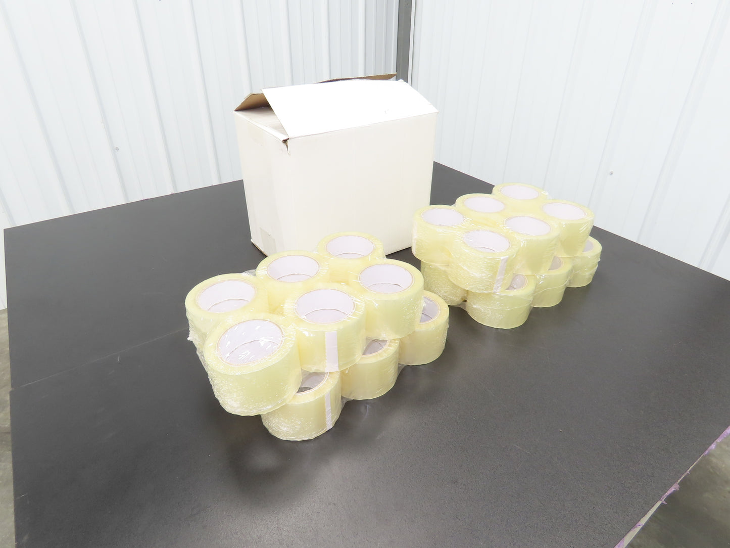 24 Rolls 3" Wide Clear Tape Packaging Carton Sealing Tape 72mm 110 Yard 2 Mil