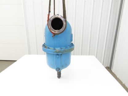 Wright Austin Type T 3" NPT Gas Liquid Separator 160 PSI 450°F Cast Iron