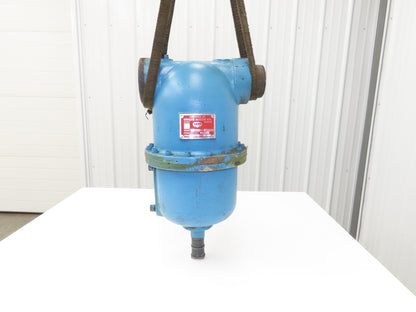 Wright Austin Type T 3" NPT Gas Liquid Separator 160 PSI 450°F Cast Iron