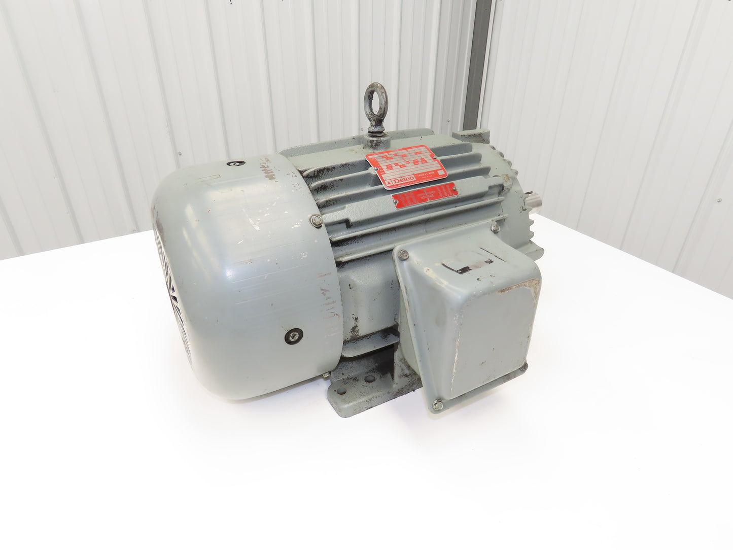 Delco 6K4527 AC Motor 15Hp 1755 RPM 230/460V 3PH 254T Frame TEFC