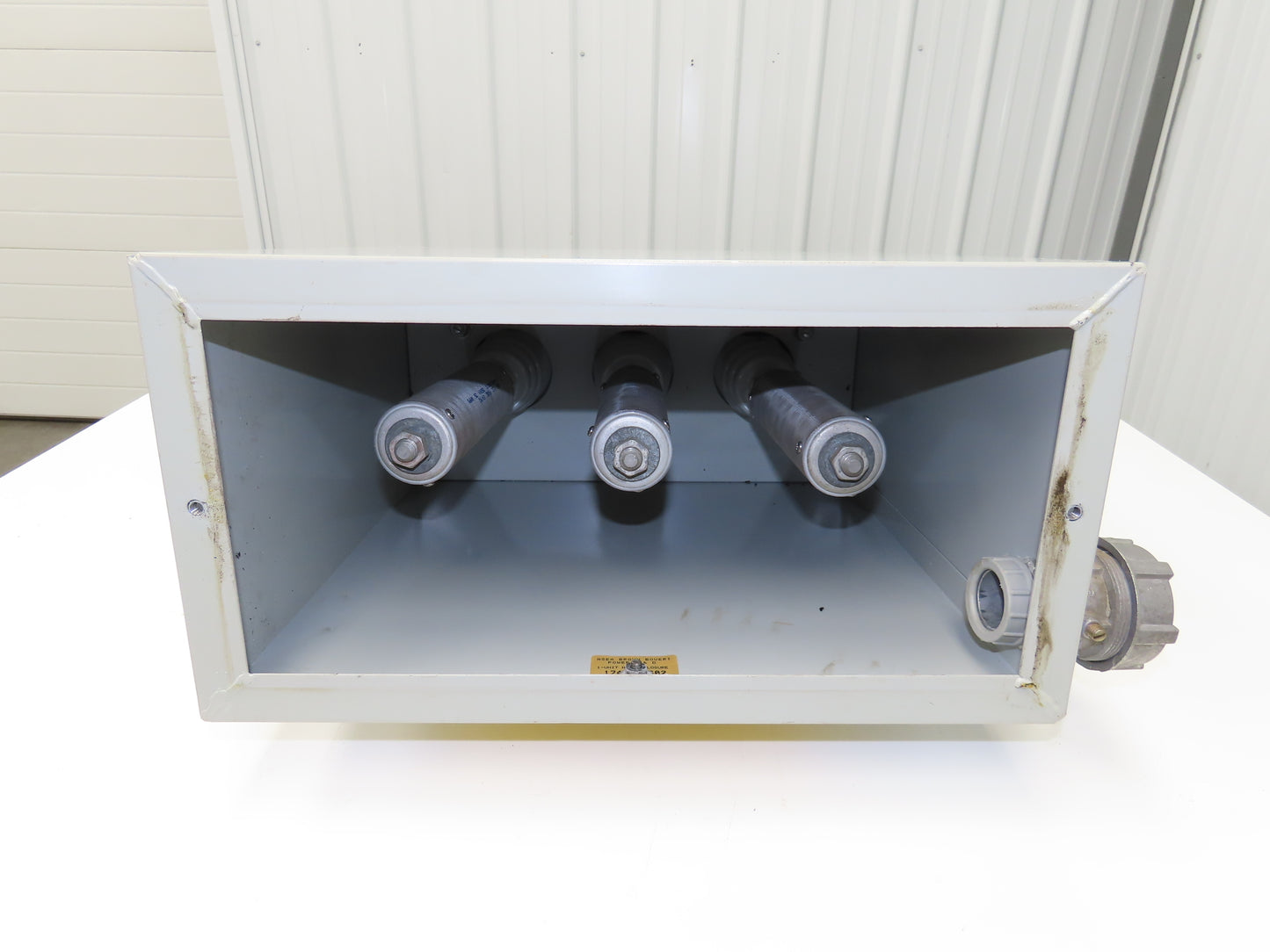 ABB 6002C14A05 75KVAR Waterproof Capacitor Assembly 3Ph Rated 2400V 60Hz