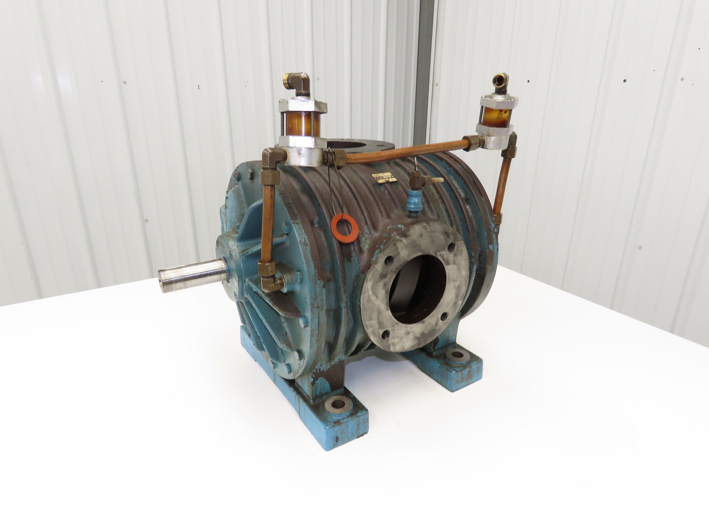 Pneumotive 107-J Sliding Vane Pump 4"x 4" Flanged Positive Displacement