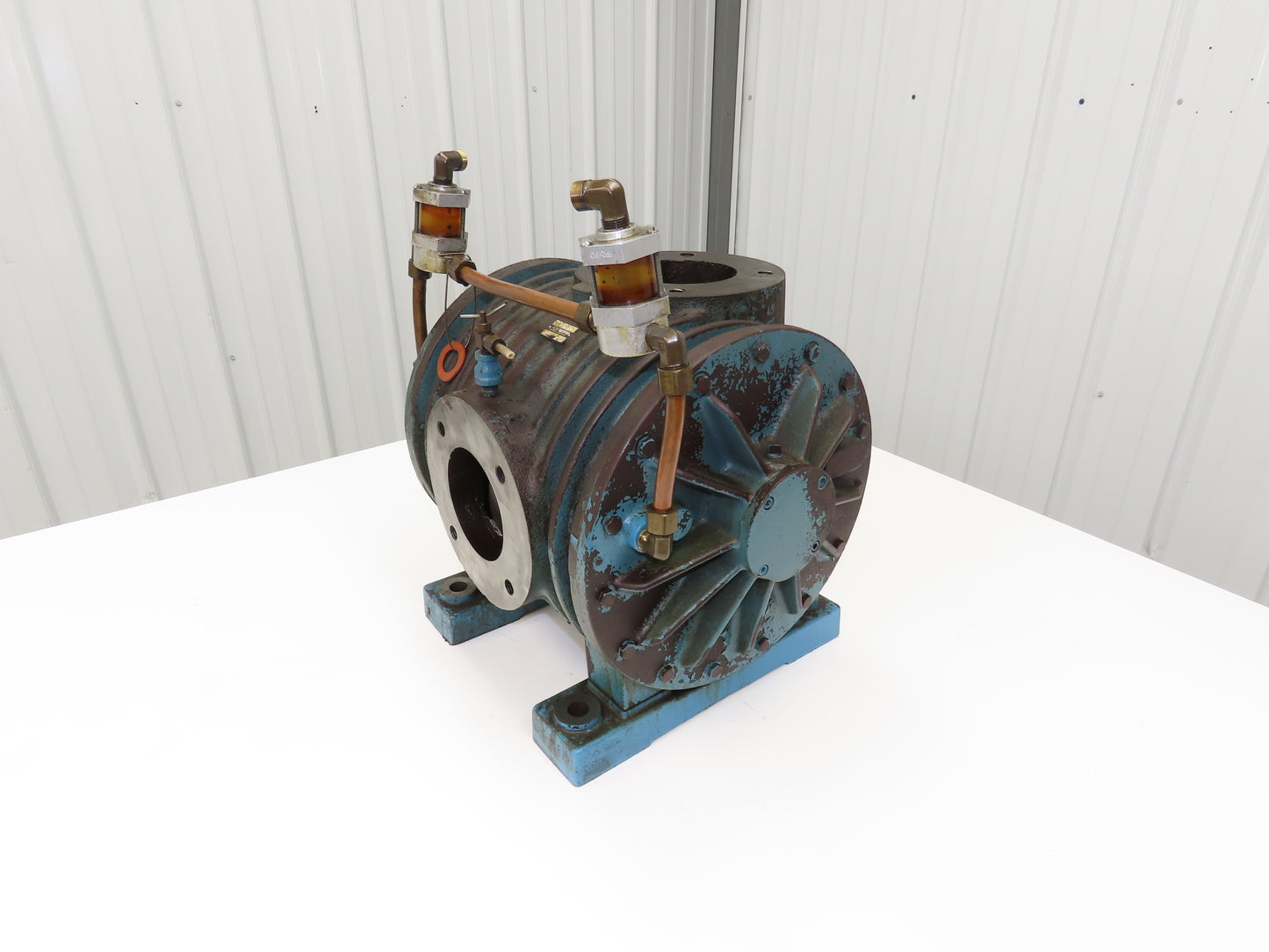 Pneumotive 107-J Sliding Vane Pump 4"x 4" Flanged Positive Displacement