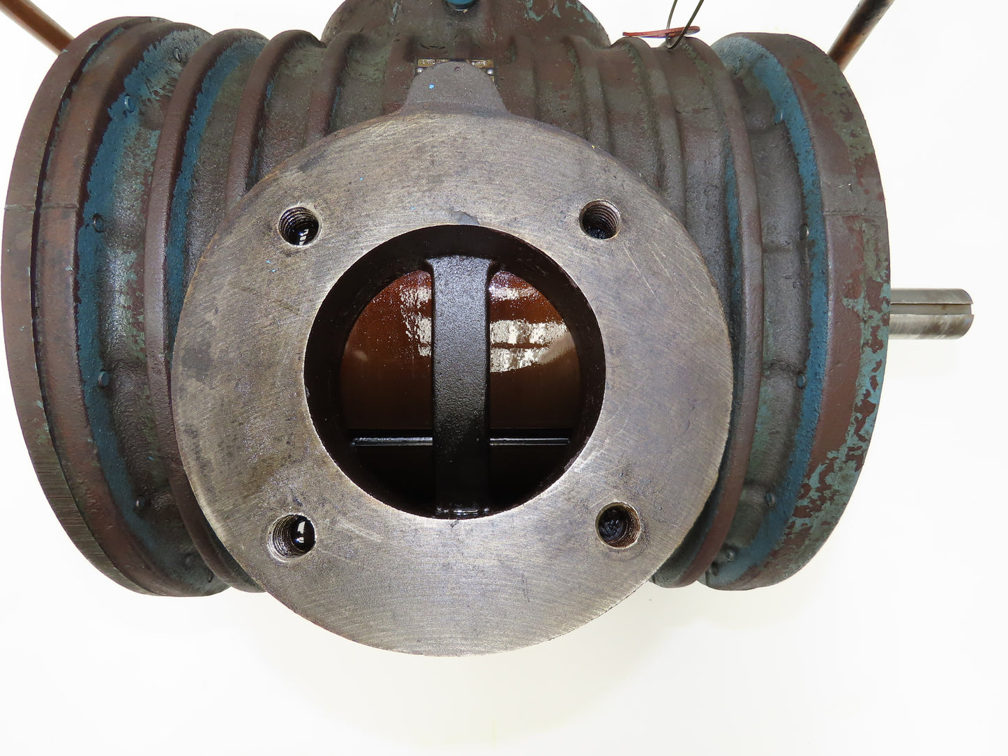 Pneumotive 107-J Sliding Vane Pump 4"x 4" Flanged Positive Displacement