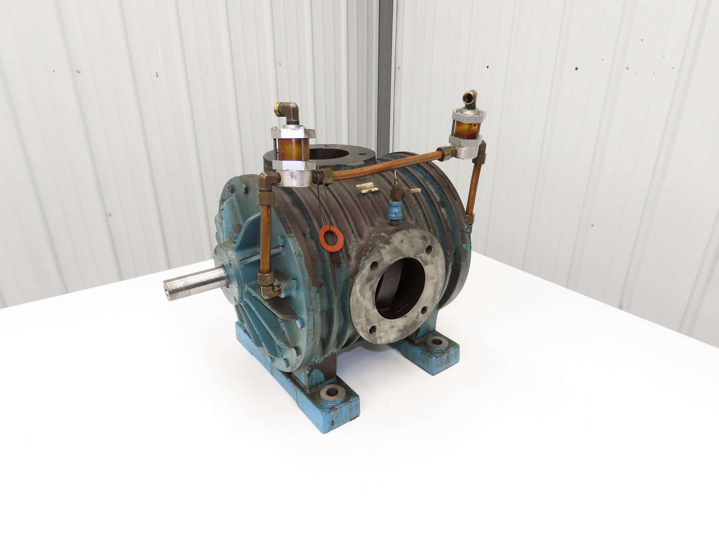 Pneumotive 107-J Sliding Vane Pump 4"x 4" Flanged Positive Displacement