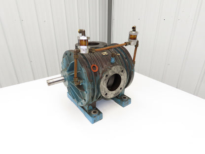 Pneumotive 107-J Sliding Vane Pump 4"x 4" Flanged Positive Displacement