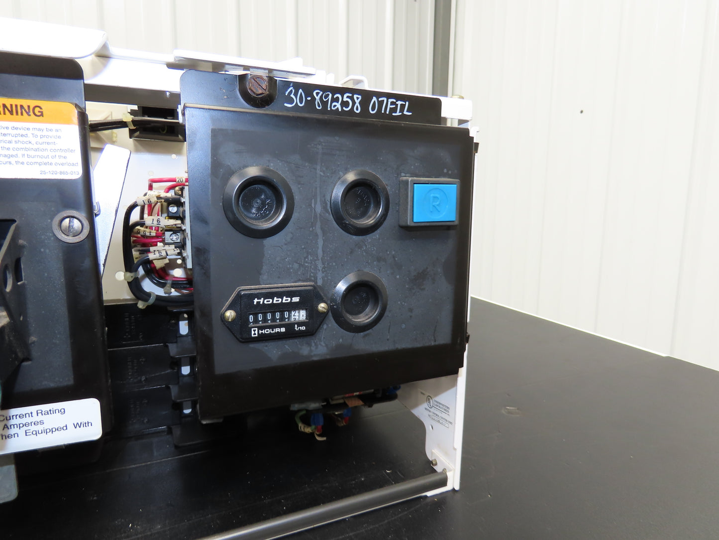 Siemens 32-89258 Combination Bucket Breaker MCC Starter Fused 600VAC 10HP 3Ph