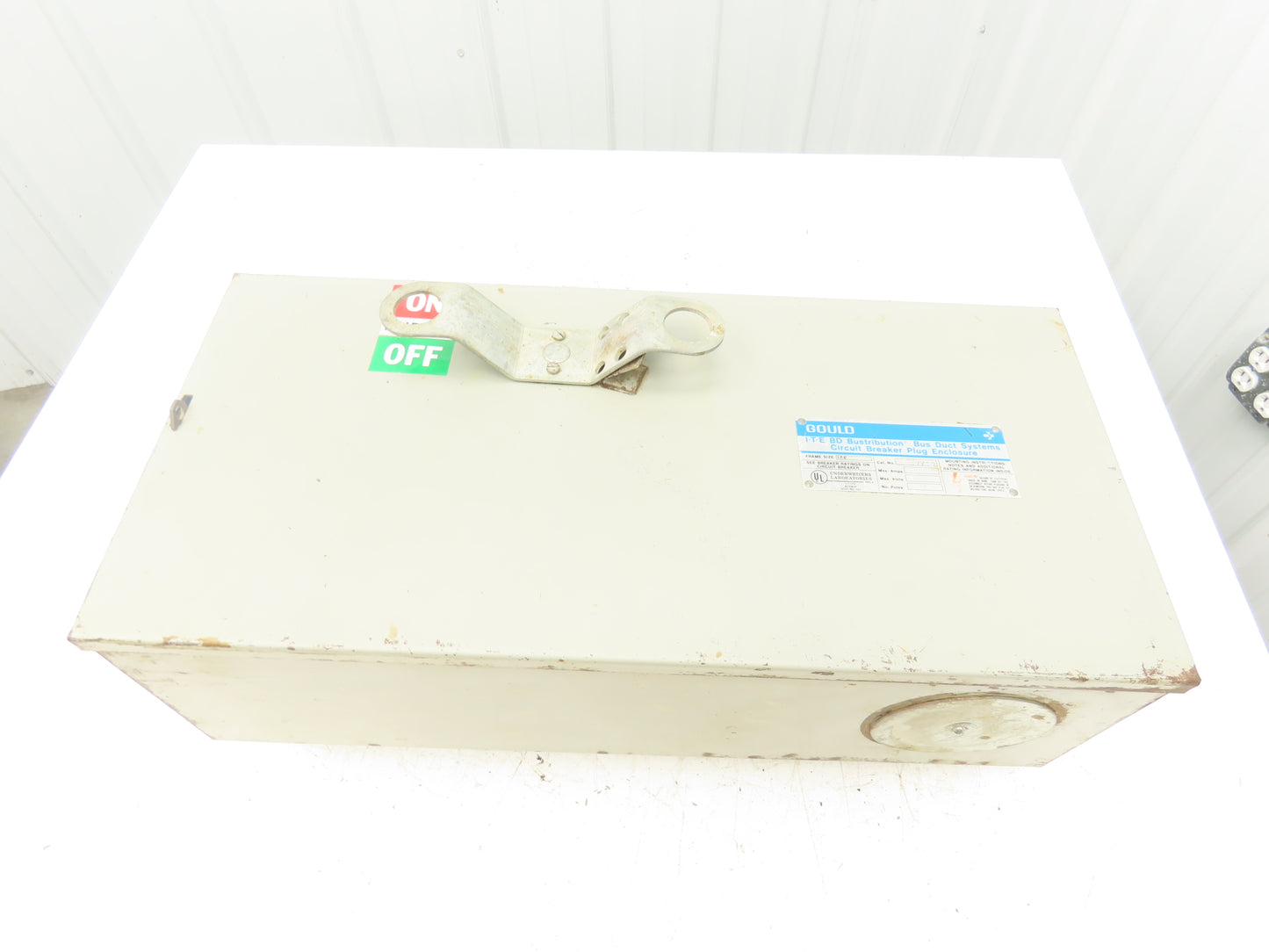 Gould BDJK4400 ITE BD Busway Bus Plug Disconnect 400A Breaker 600V 3P