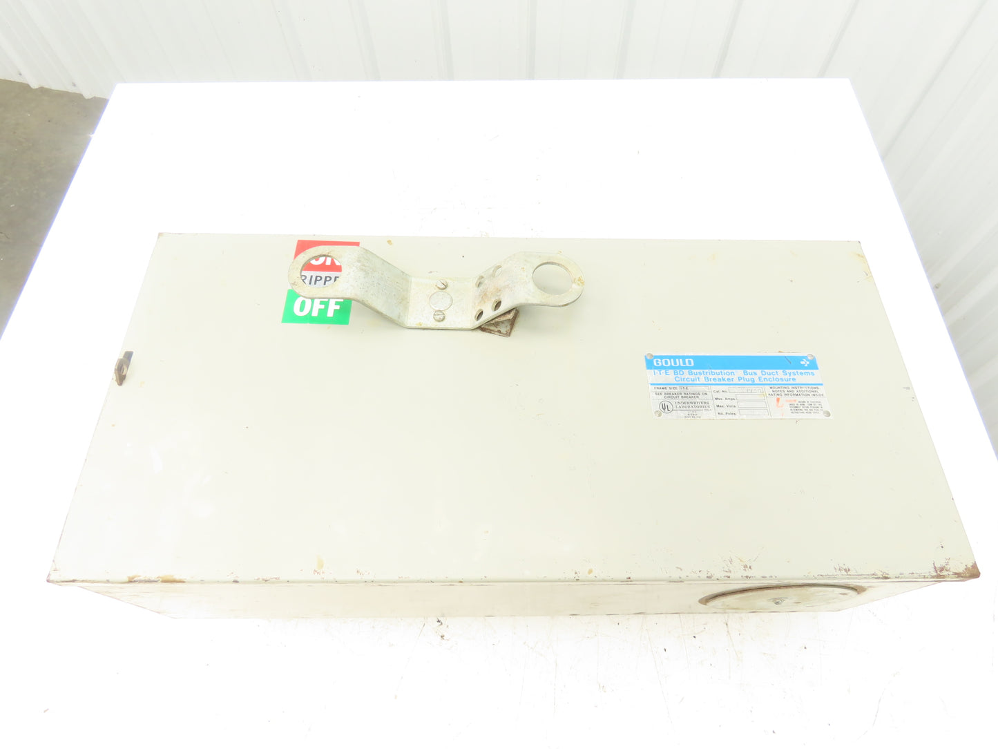 Gould BDJK4400 ITE BD Busway Bus Plug Disconnect 400A Breaker 600V 3P