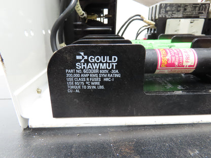 Siemens 32-89258 Combination Bucket Breaker MCC Starter Fused 600VAC 10HP 3Ph