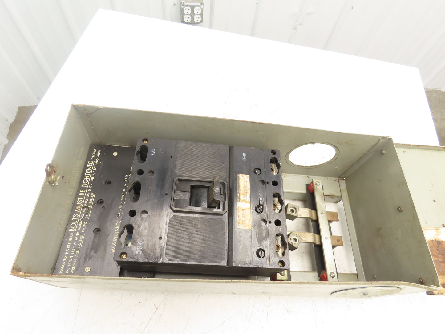 Gould BDJK4400 ITE BD Busway Bus Plug Disconnect 400A Breaker 600V 3P